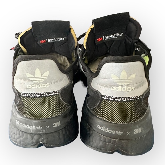 Men’s Adidas Nite Jogger 3M Training Shoes in Size 13 - Black Colorway - Picture 5 of 11
